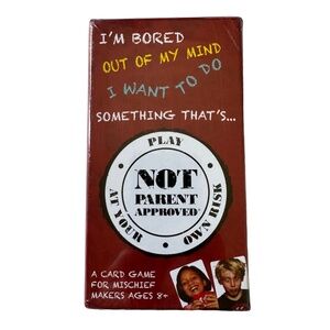 NEW Not Parent Approved:An Inappropriately Appropriate Game for Mischief Makers